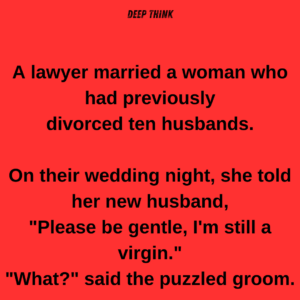 A lawyer married a woman!!!