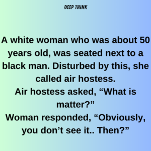 Airhostess Response to Woman..!