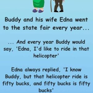 Buddy and his wife Edna went to the state fair every year.