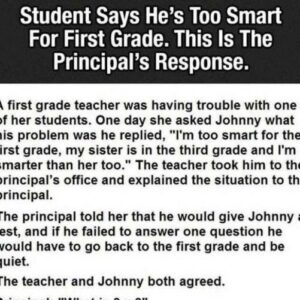 Student Says He’s Too Smart For First Grade. This Is The Principal’s Response.