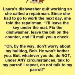 She Left Instructions For The Repairman But He Decided Not To Listen