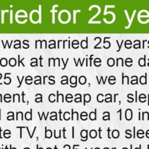 MARRIED FOR 25 YEARS