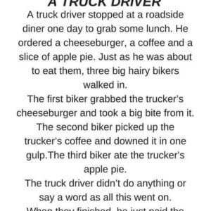 Funny>A Truck Driver..