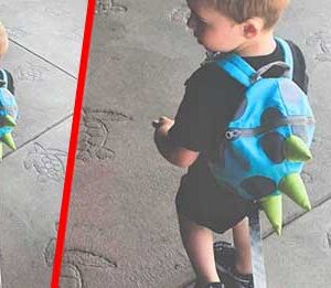 Mom defends putting her kid on a leash for safety