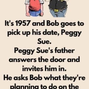 Bob goes to pick up his date