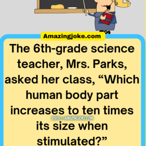 Funny Joke – Mrs. Parks, asked her class