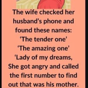 Funny – The Wife Checked Her Husband’s Phone