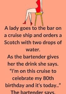 A Lady Goes To The Bar