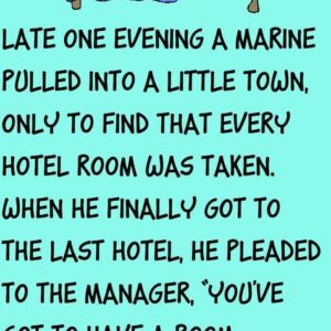 Marine Shares A Room With A Heavy Snorer