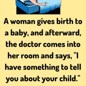 A woman gives birth to a baby