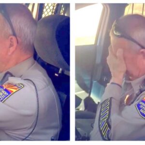 37 years after making same call daily on the radio officer hears voice on other end making him cry