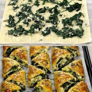 Delicious spanakopita