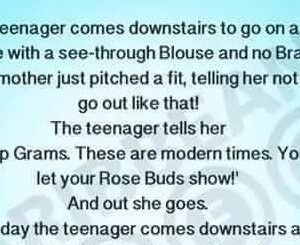 A Teenager…